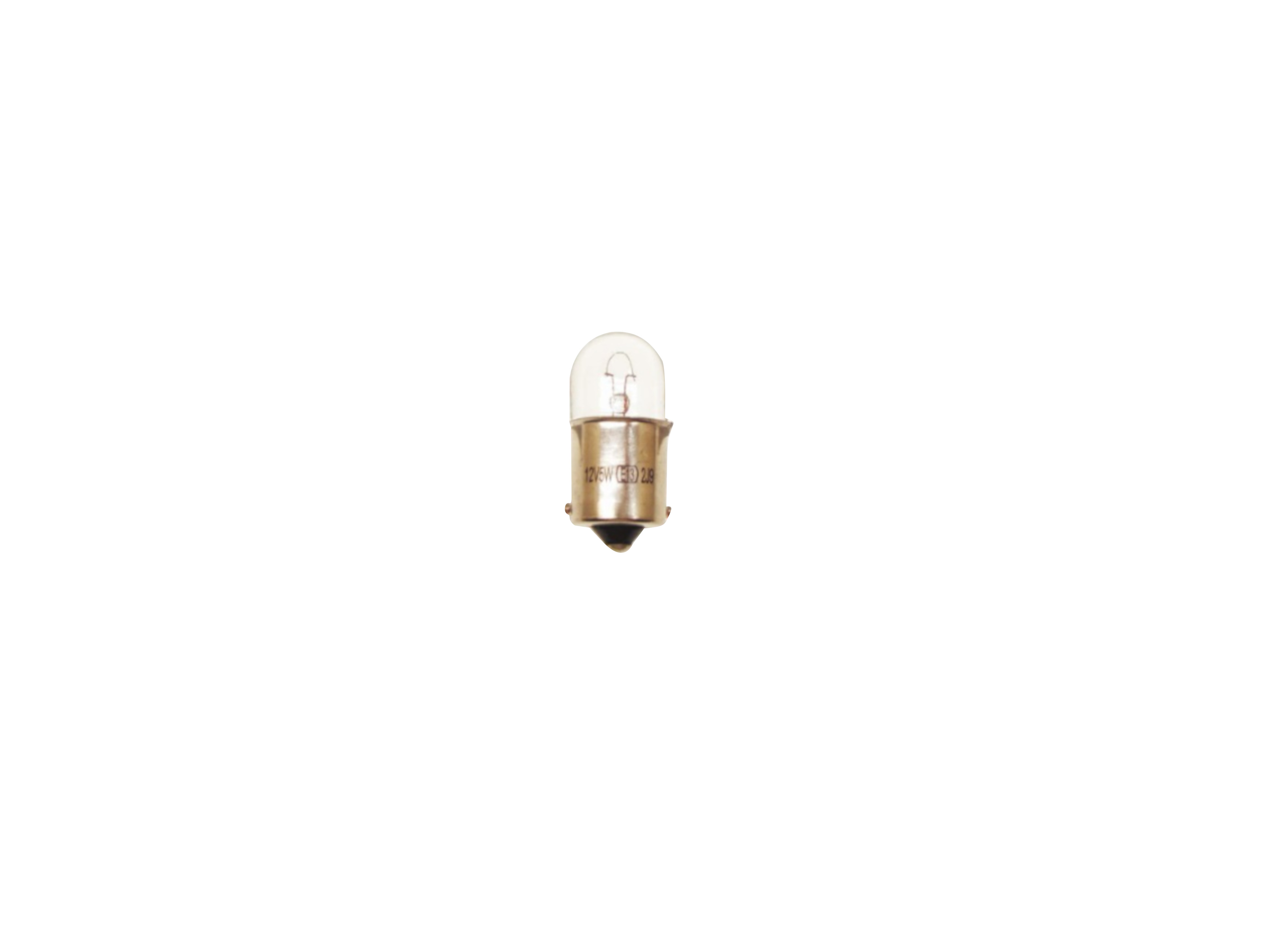 Lampadina BA 15s (12V 5W) luce posizione ant + post